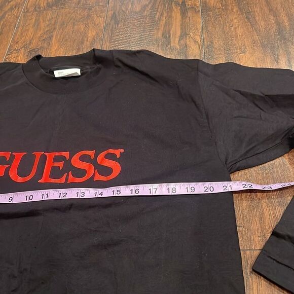 Deadstock Vintage 80s Guess by Georges Marciano Logo Cotton T-Shirt One size - Picture 6 of 8